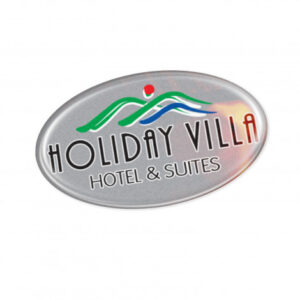 Resin Coated Oval Labels 74 x 43mm