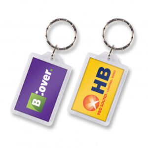 Rectangular Magnifier Keychain