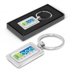 Rectangle Metal Key Rings