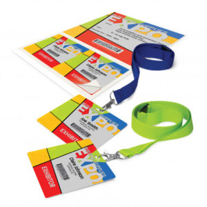 Double-Sided Adhesive Badge