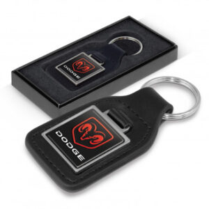 Baron Square Branded Keyring