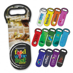 Full-Color Neoprene Wine Cooler Bag