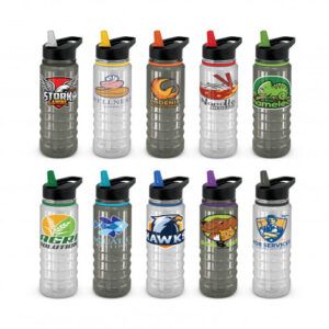 Drink Bottles Clear and Black