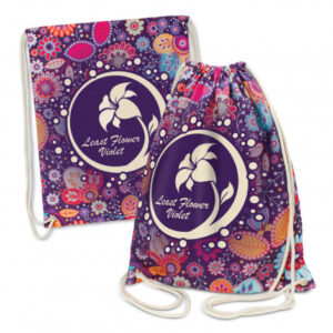 Airelle Cotton Drawstring Backpacks