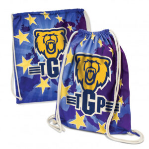 Tampa Cotton Drawstring Backpacks