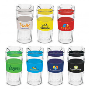 Promotional Eco Double Wall Glass Cups