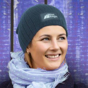 Atlanta Cable Knit Beanies with Patch