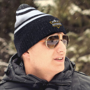 Commodore Acrylic Knit Beanies