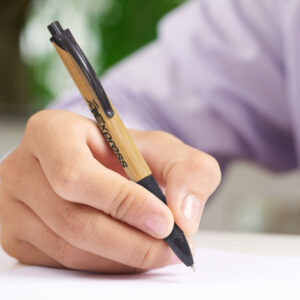 Quantra Eco Bamboo Ball Pens