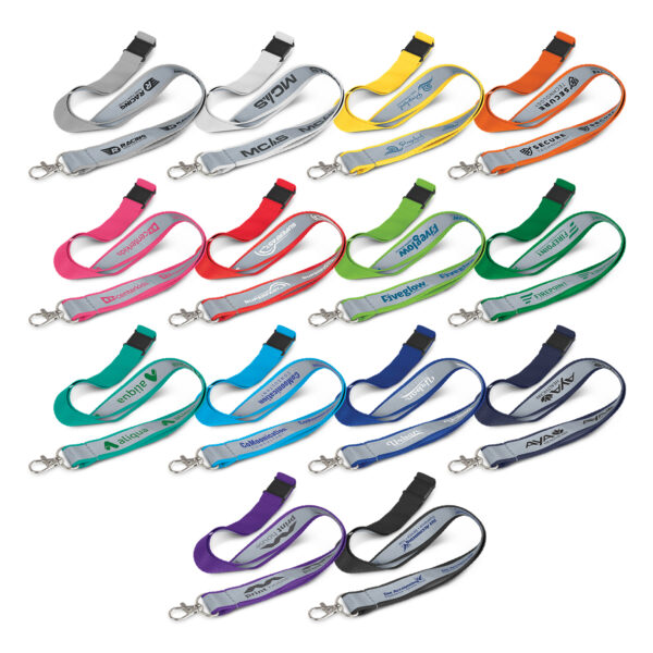 Averie Poly Reflector Lanyards - Image 4