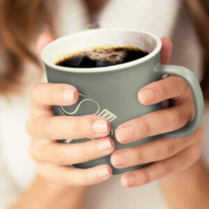 Keynes 330mL Porcelain Coffee Mugs