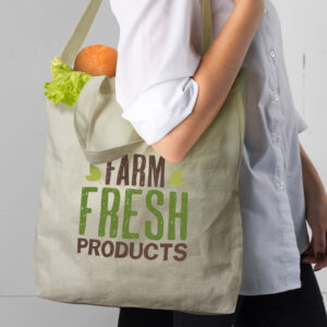 Azura Cotton Shoulder Totes