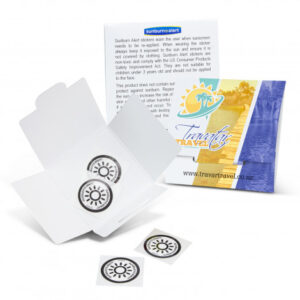 Sunburn Stickers