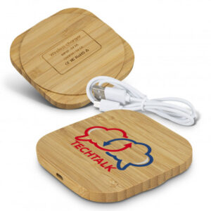 Volt Bamboo Wireless Chargers - Square