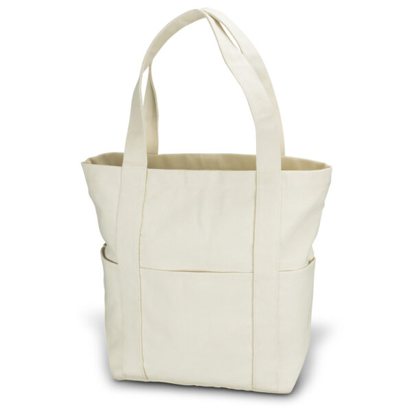 Racine Canvas Zip Tote Bags - Image 4