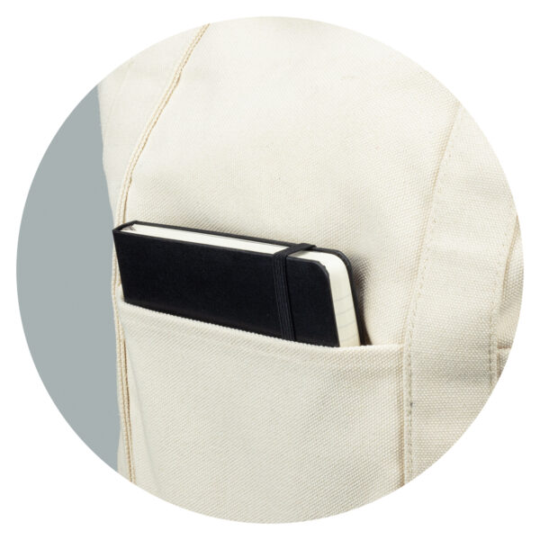 Racine Canvas Zip Tote Bags - Image 9