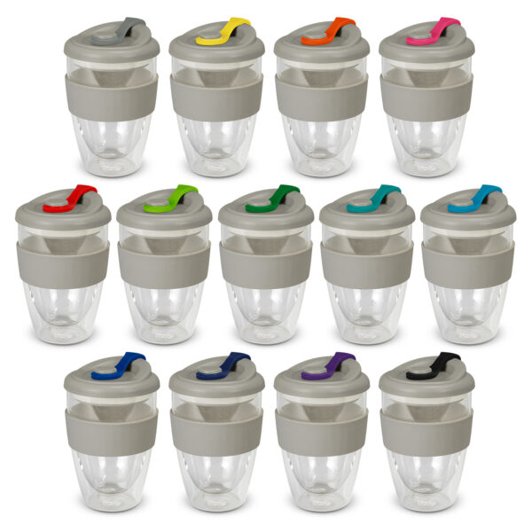 Valencia Glass Coffee Cups 350mL - Image 4