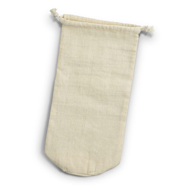 Lambert Cotton Bottle Drawstring Bags - Image 4