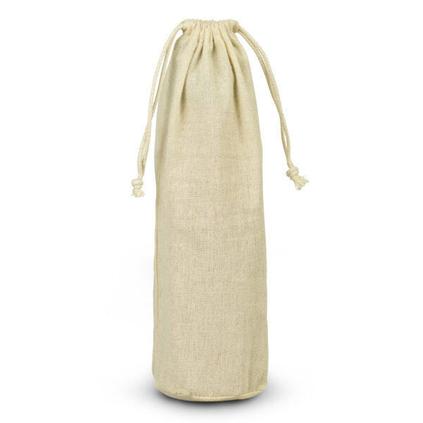Lambert Cotton Bottle Drawstring Bags - Image 6