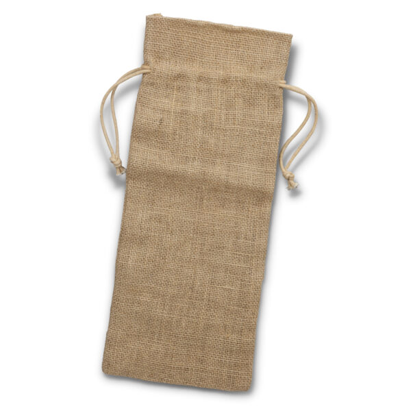 Zora Cotton Drawstring Wine Bags - Image 3