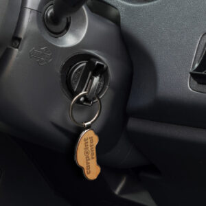 Car Santo Keychain