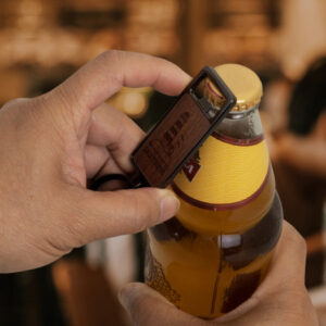 Opener Santo Keychain