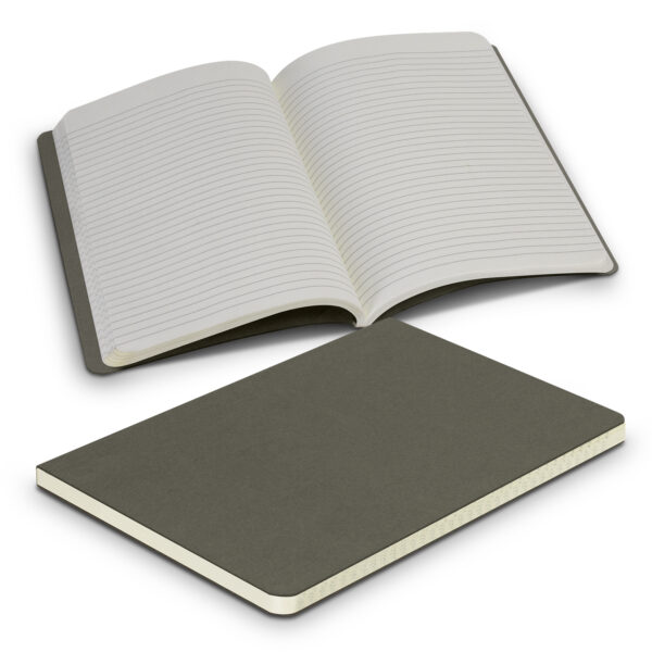 Berndorf Soft Cover A5 Re-Cotton Notebooks - Image 4