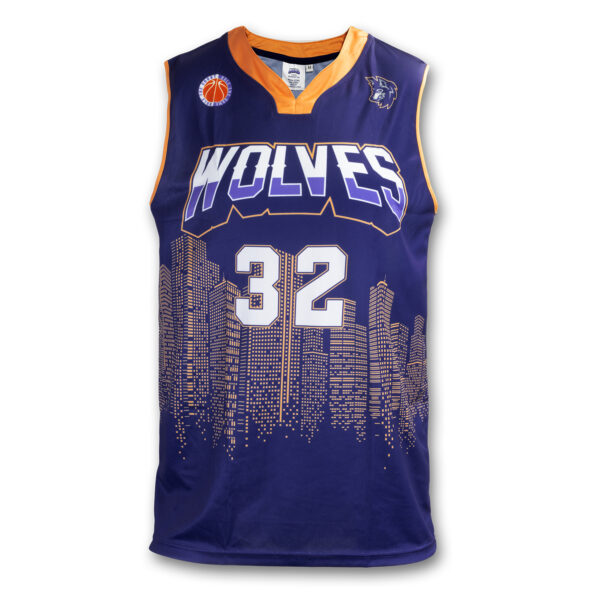 V-Neck Mens Basketball Tops - Image 4