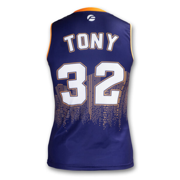 V-Neck Womens Basketball Tops - Image 5