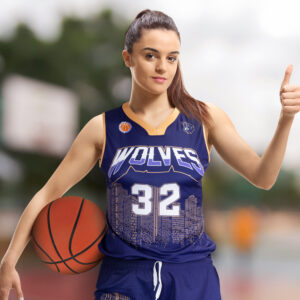 V-Neck Womens Basketball Tops