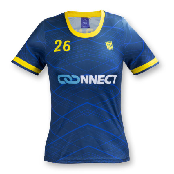 Round Collar Womens Soccer Tops - Image 3