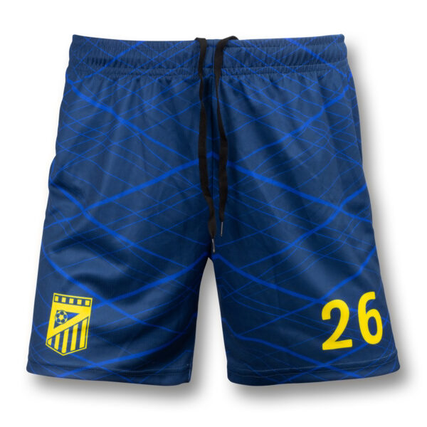 Elastic Waist Womens Soccer Shorts - Image 3