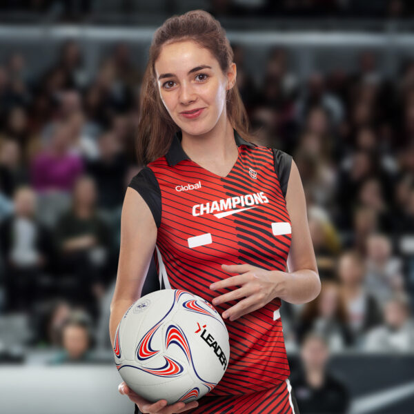 Regular Fit Womens Netball Tops
