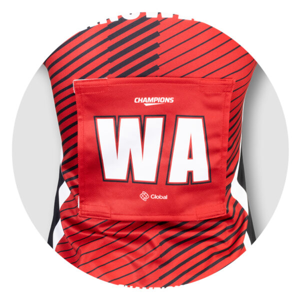 Velcro Attached Womens Netball Bibs - Image 7