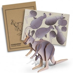 Bark Kangaroo Figures
