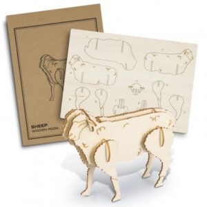 Wood Sheep Models