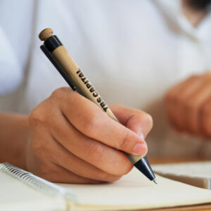 Bamboo Barrel Pens