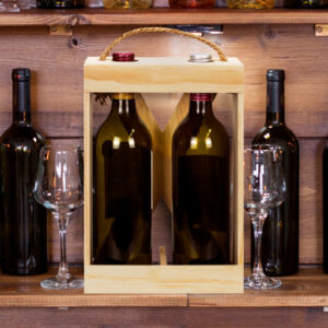 Double Wine Crate