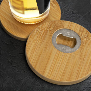 Bamboo Round Coasters