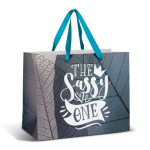 Colourful Ribbon Paper Bags - Large