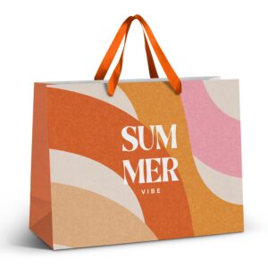 Ribbon Handle Paper Bags - Extra Large