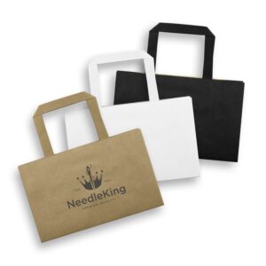 Flat Handle Paper Bags