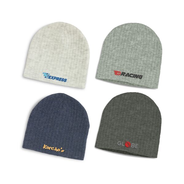 Avant Heather Cable Knit Beanies - Image 3