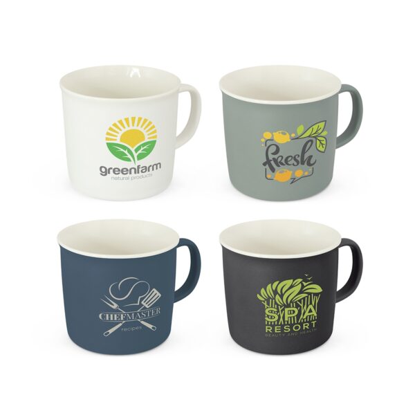 Keynes 330mL Porcelain Coffee Mugs - Image 3