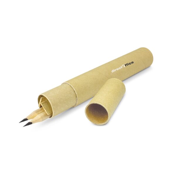 Logan Cardboard Pen and Pencils Sets - Image 3