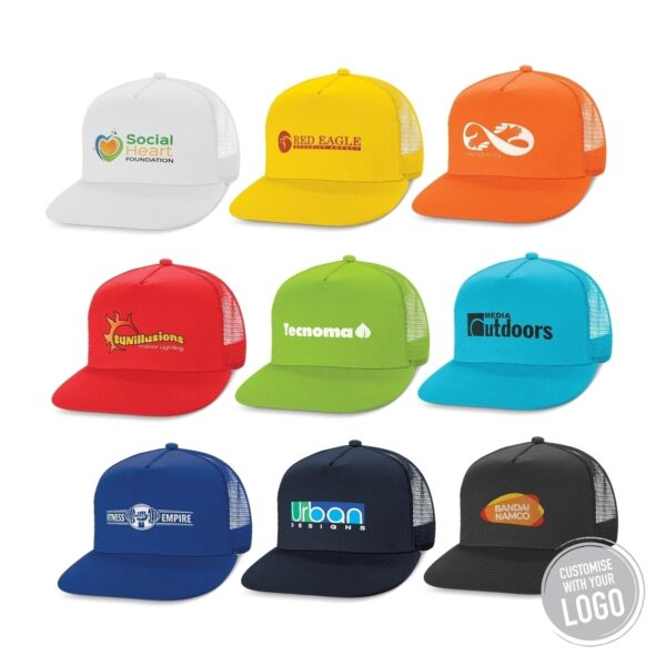 Runge Flat Mesh Caps - Image 3