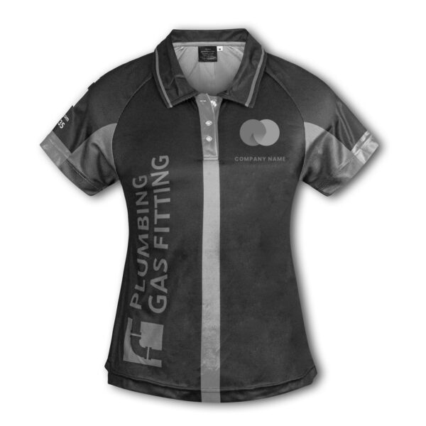 Smart Womens Performance Short-Sleeved Sports Polo - Image 3