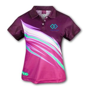 Smart Womens Short-Sleeved Sports Polo