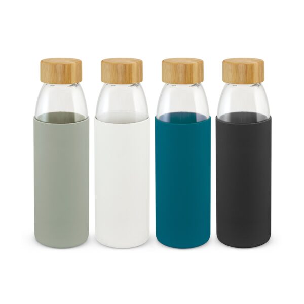 Solstice Screw On Lid Glass Bottles