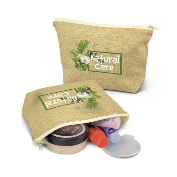 Theia Poly Jute Cosmetic Bags - Image 3